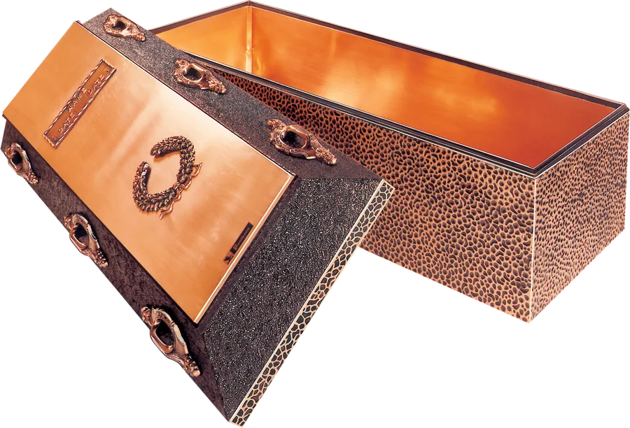 Copper Reflection burial vault